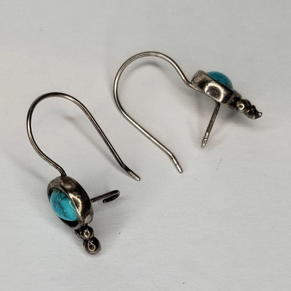 Turquoise Earrings - Picture 3 of 3
